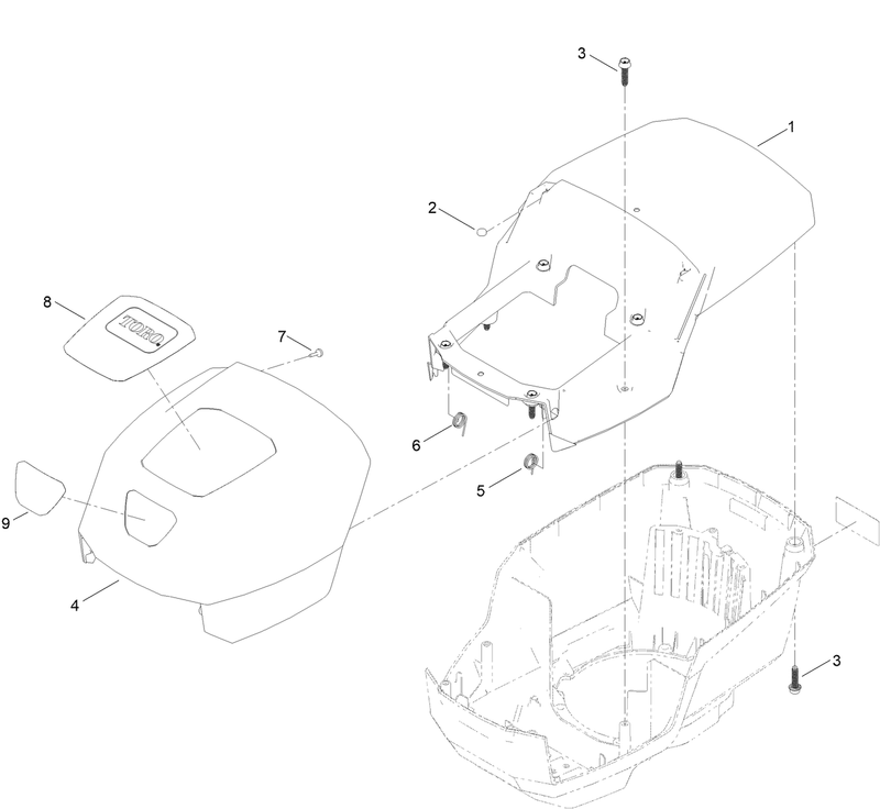 Upper Motor Module Assembly No 140 4120