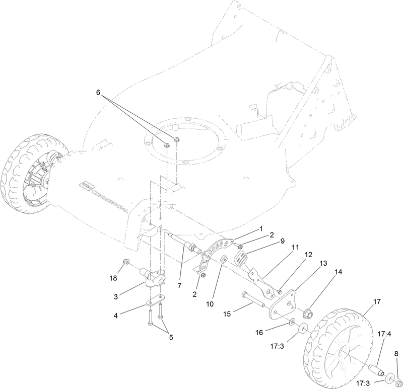 Height of Cut and Wheel Assembly