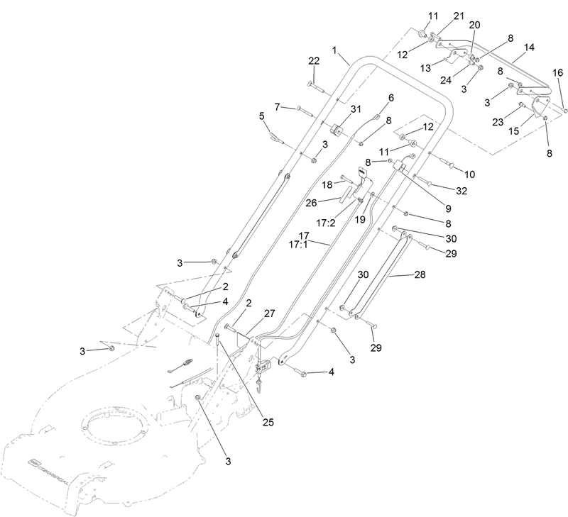 Handle and Control Assembly