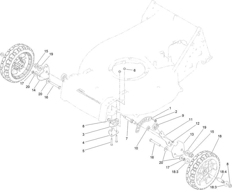 Height of Cut and Wheel Assembly