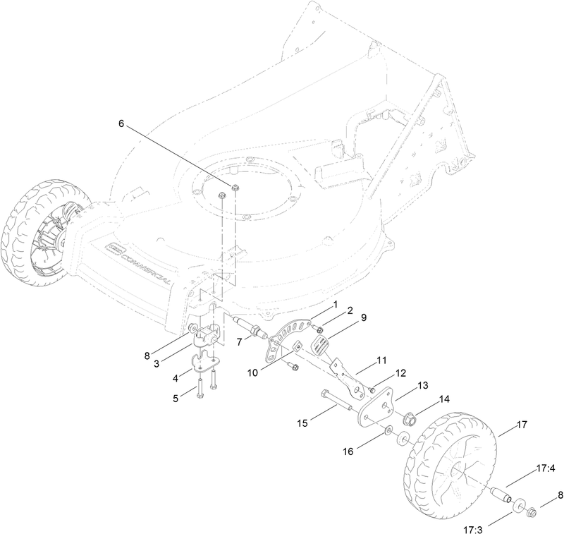 Height of Cut and Wheel Assembly