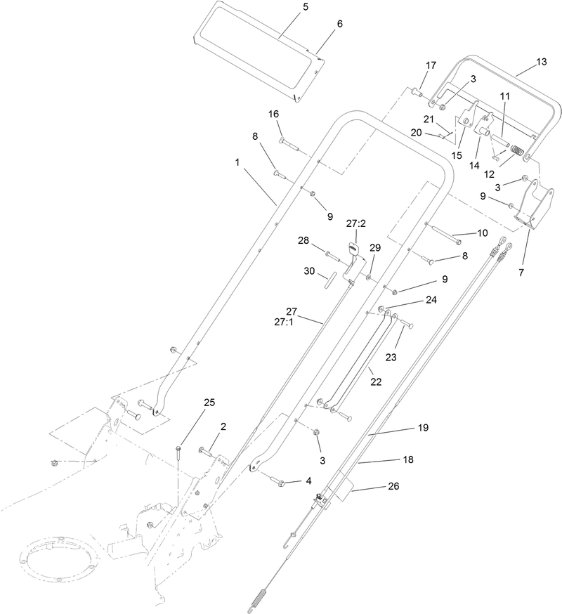 Handle and Control Assembly