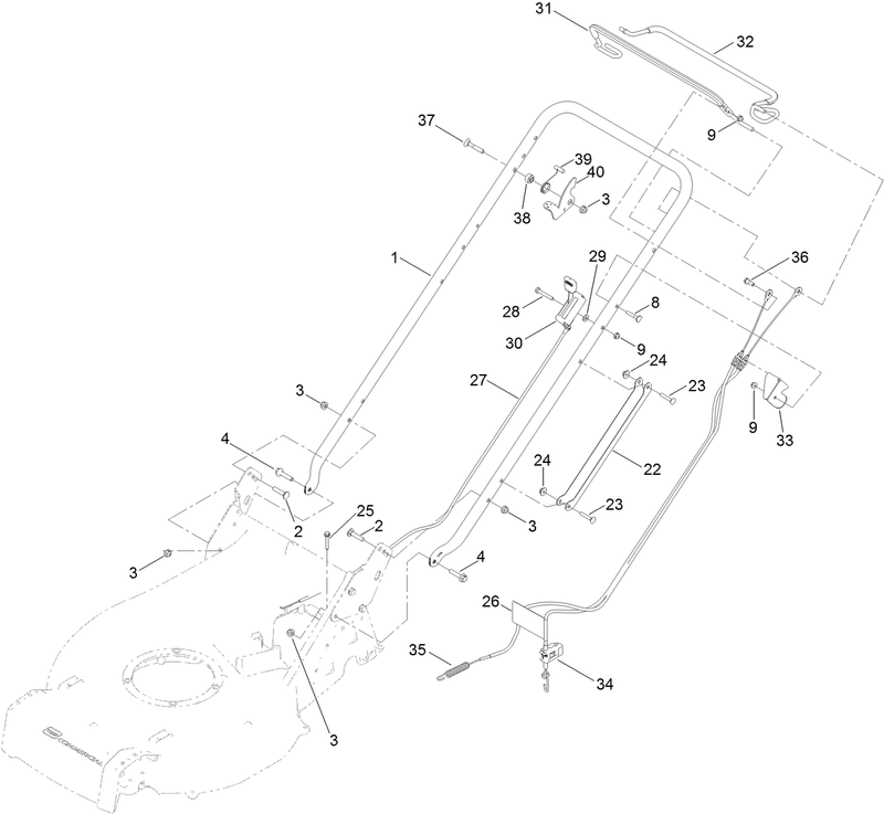 Handle and Control Assembly