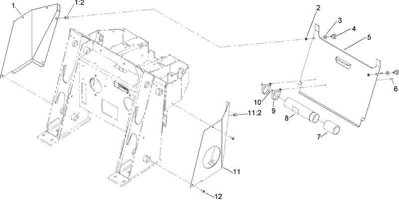 Rear Access Cover Assembly