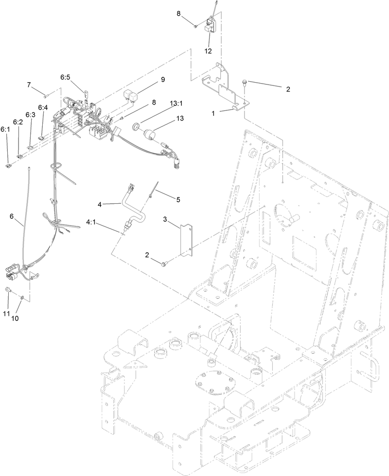 Wire Harness Temperature Sensor and Shield Assembly