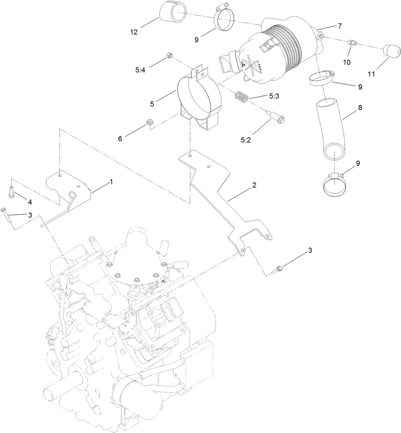 Air Cleaner Mount Assembly
