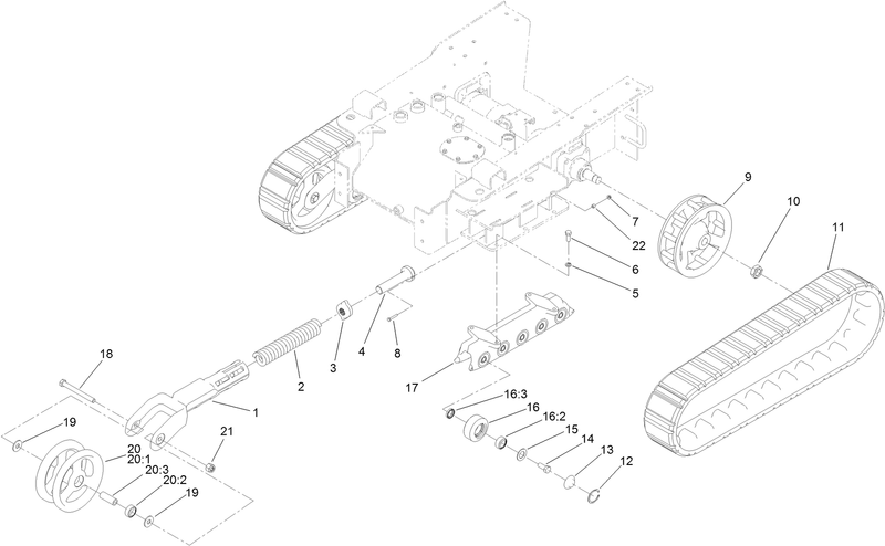 Track and Traction Assembly