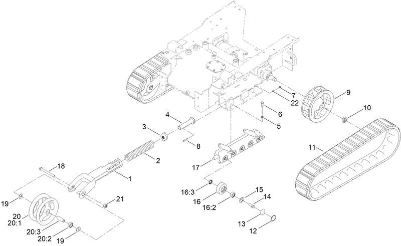 Track and Traction Assembly