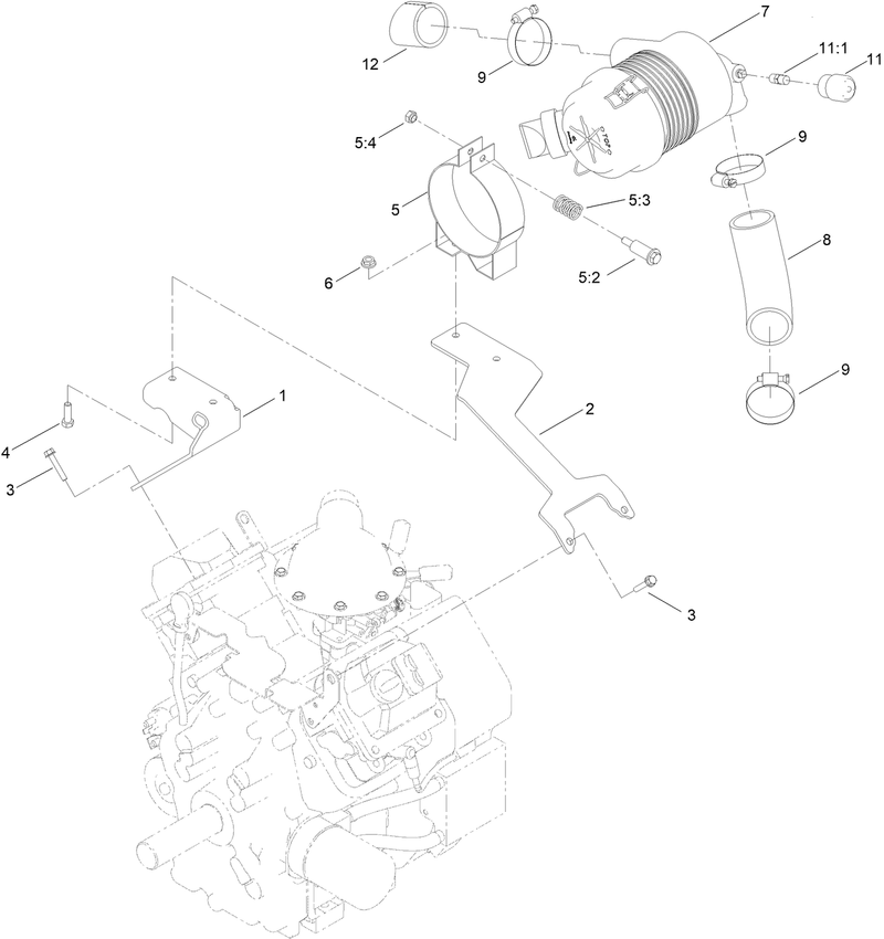 Air Cleaner Mount Assembly