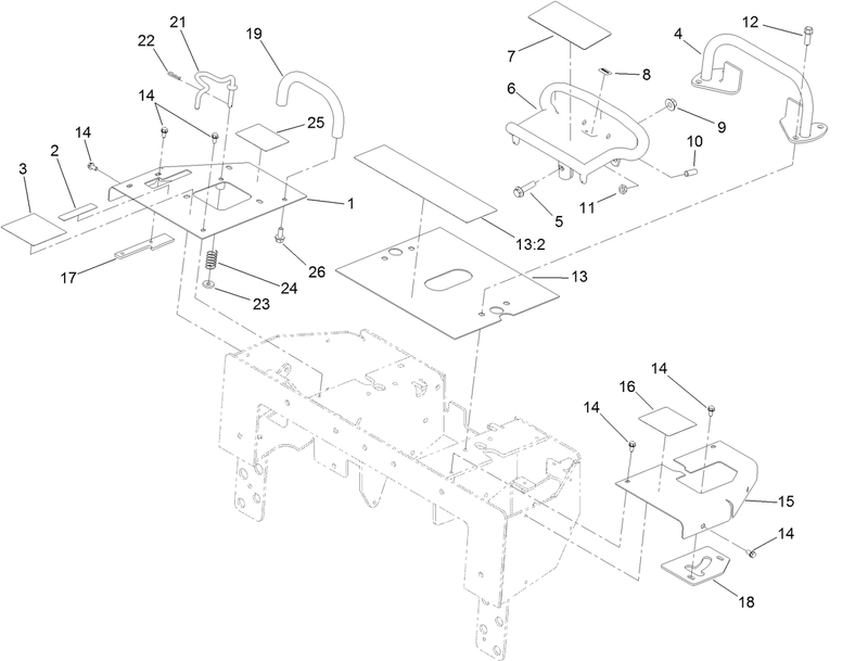 Control Handle and Reference Bar Assembly