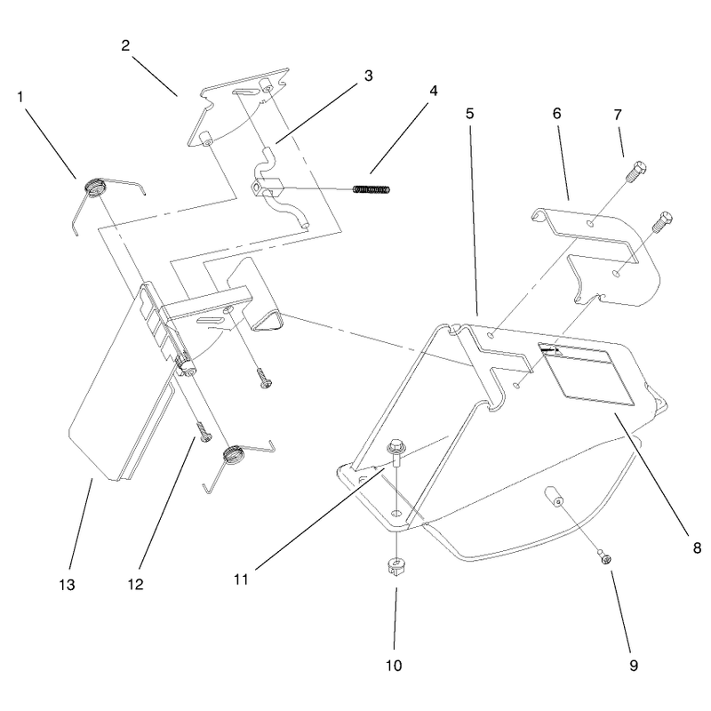 Discharge Door Assembly