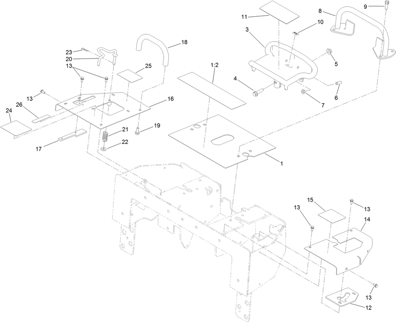 Control Handle and Reference Bar Assembly