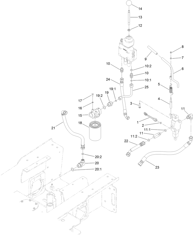 Auxiliary Hydraulic Assembly