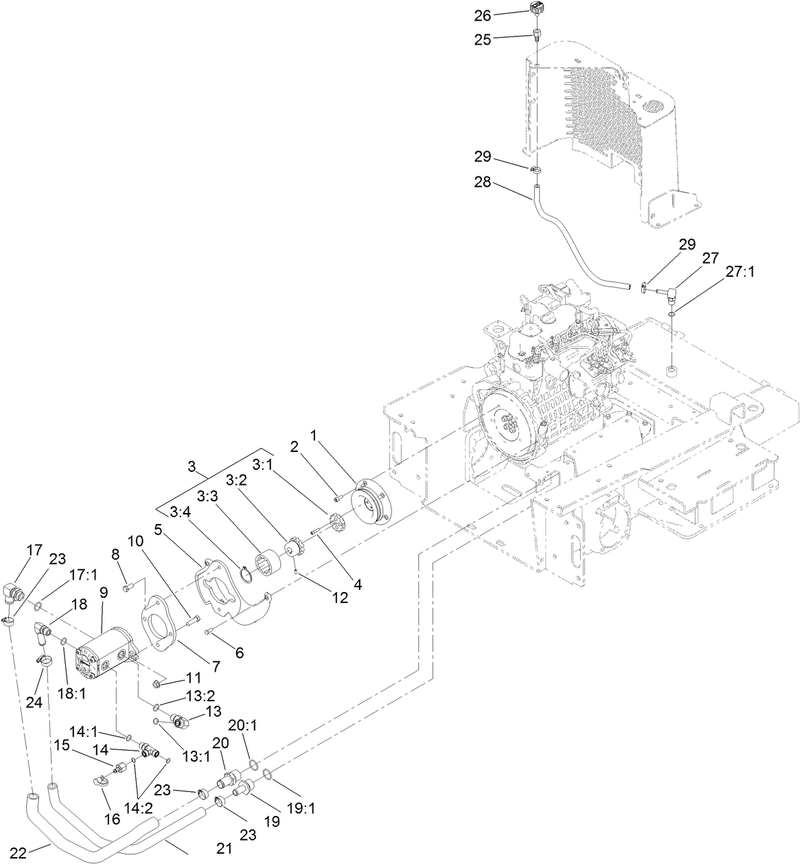 Hydraulic Pump Assembly