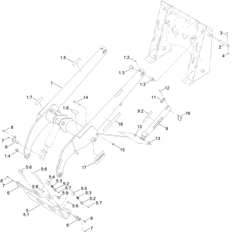 Loader Arm Assembly