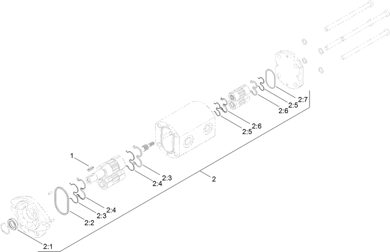 Hydraulic Pump Assembly No 106 9589