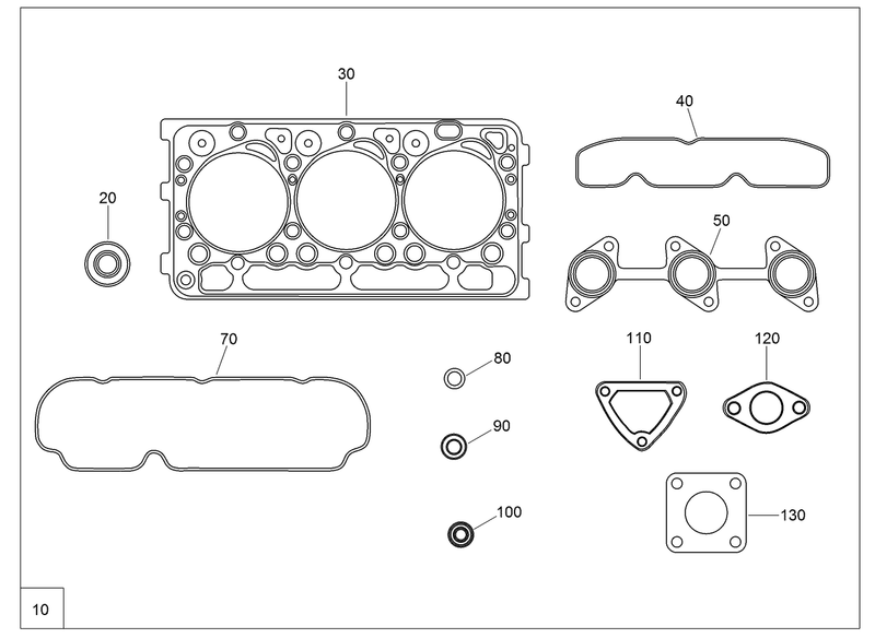 Upper Engine Gasket Kit
