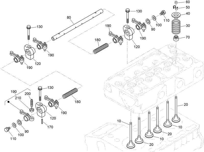 Valve and Rocker Arm Assembly