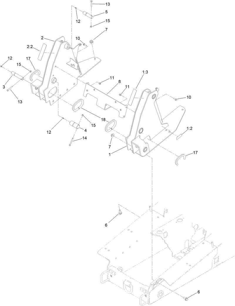 Front Tower Assembly