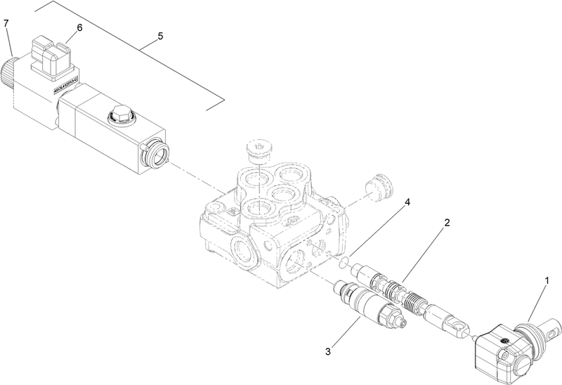 Double Detent Auxiliary Valve Assembly No 145 4402