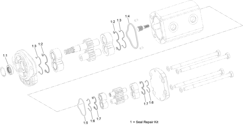 Gear Pump Assembly No 130 7731