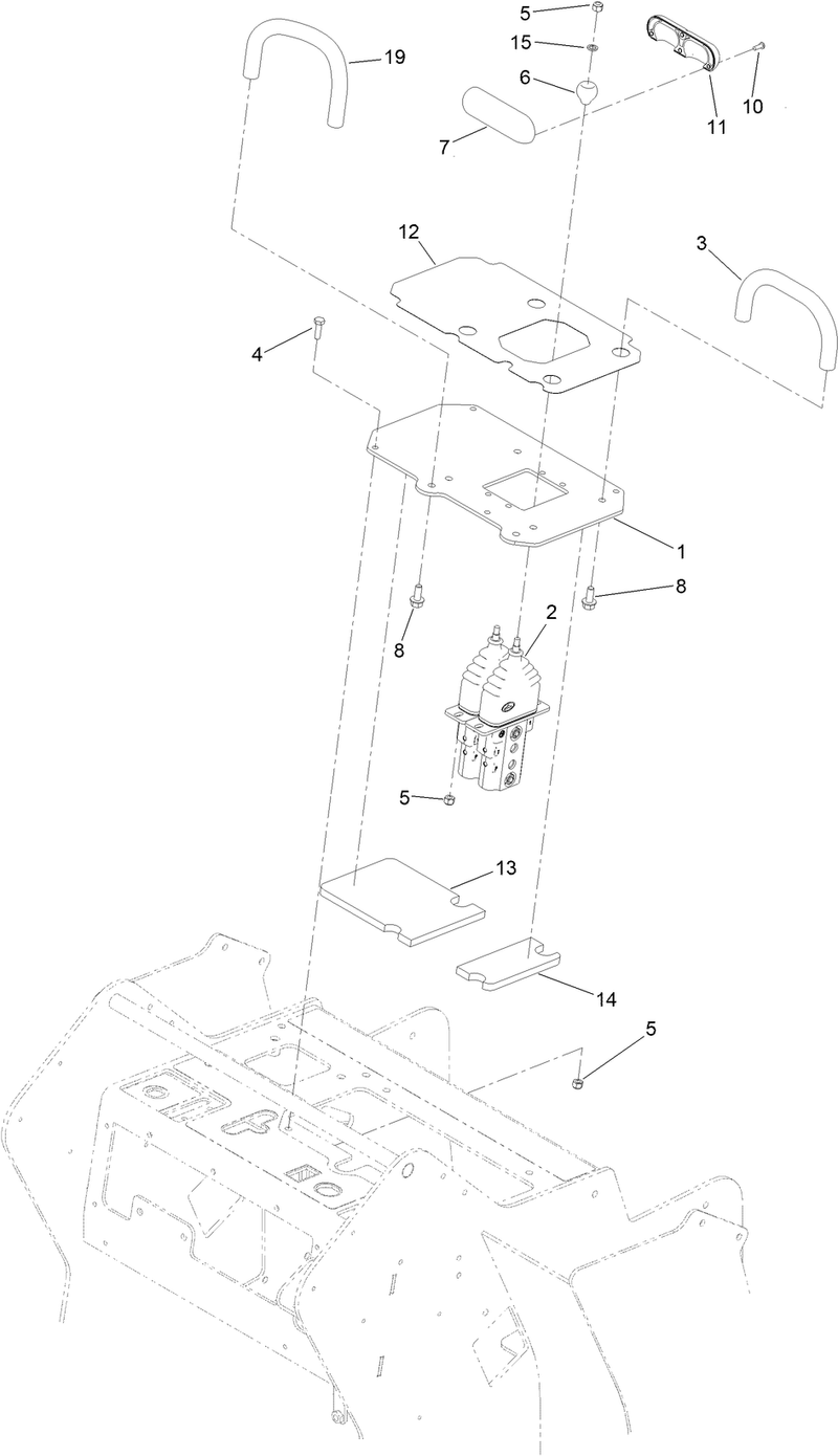 Control Valve and Reference Bar Assembly