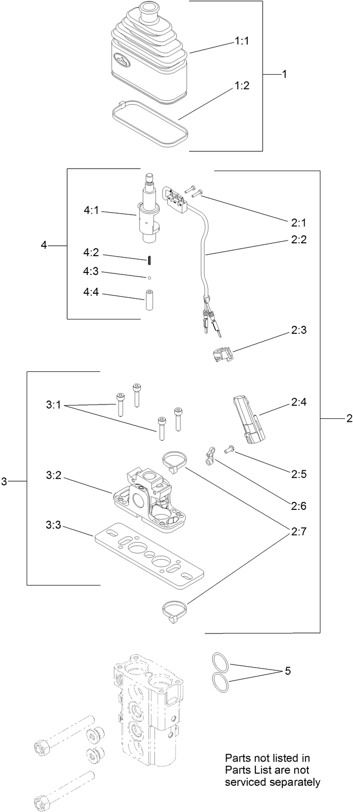 Control Valve Assembly No 125 3704