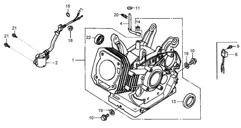 Cylinder Barrel Assembly Honda GX390K1QNE2