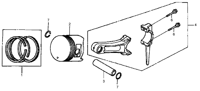 Piston Assembly Honda GX390K1QNE2