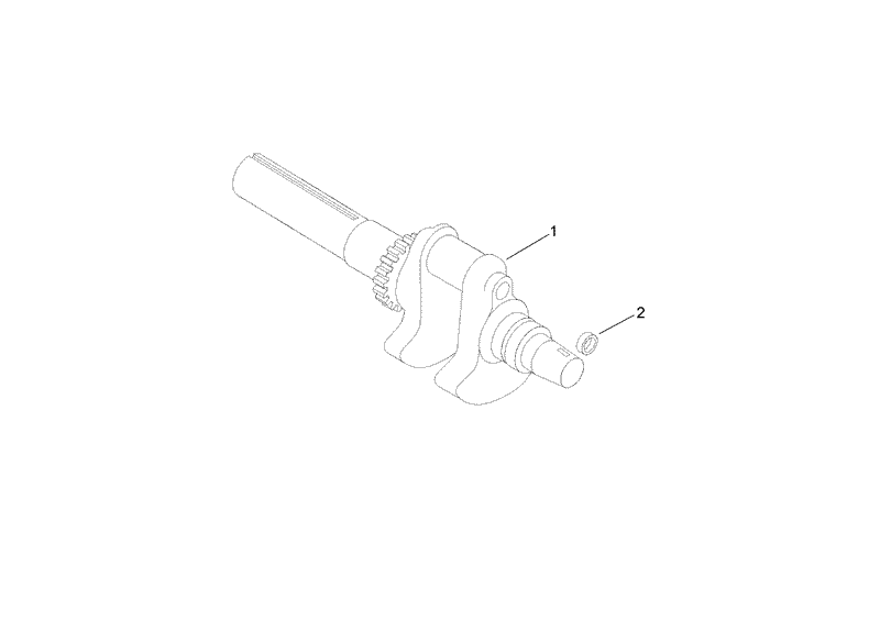Crankshaft Assembly Kohler CH20S 64725