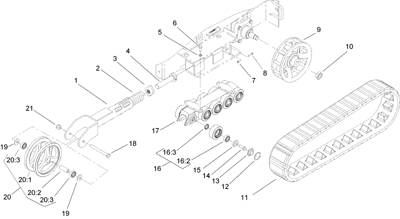 Track and Traction Assembly