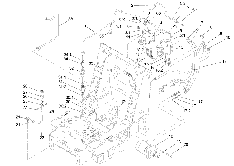 Traction Hydraulic Assembly
