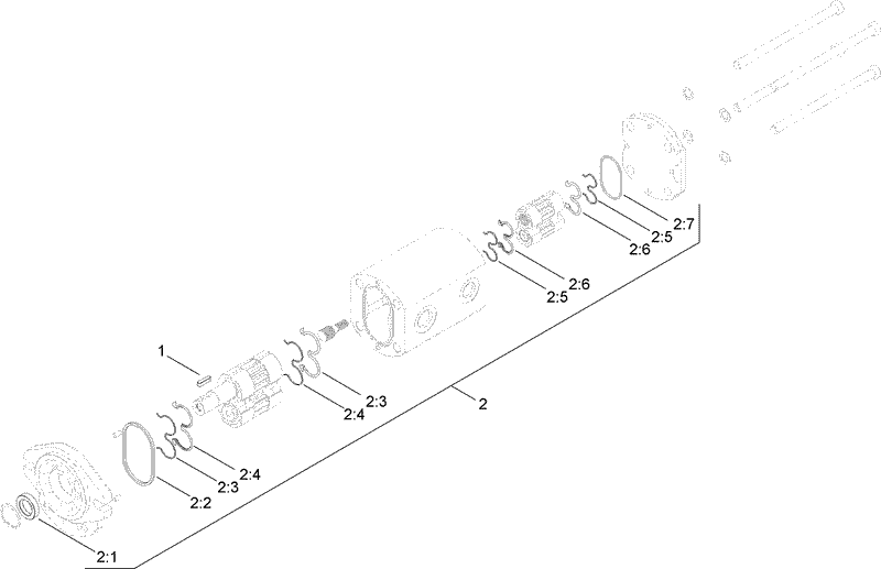 Hydraulic Pump Assembly No 106 9589