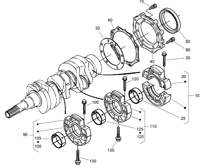 Main Bearing Case Assembly