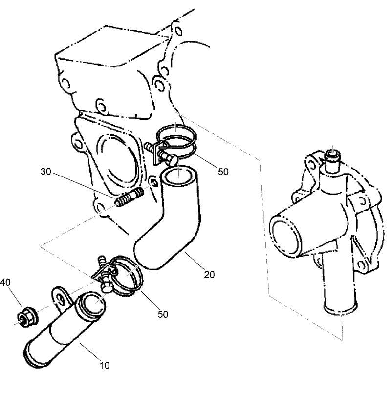 Water Pipe Assembly