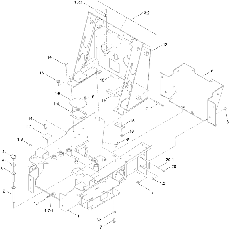 Main Frame Assembly