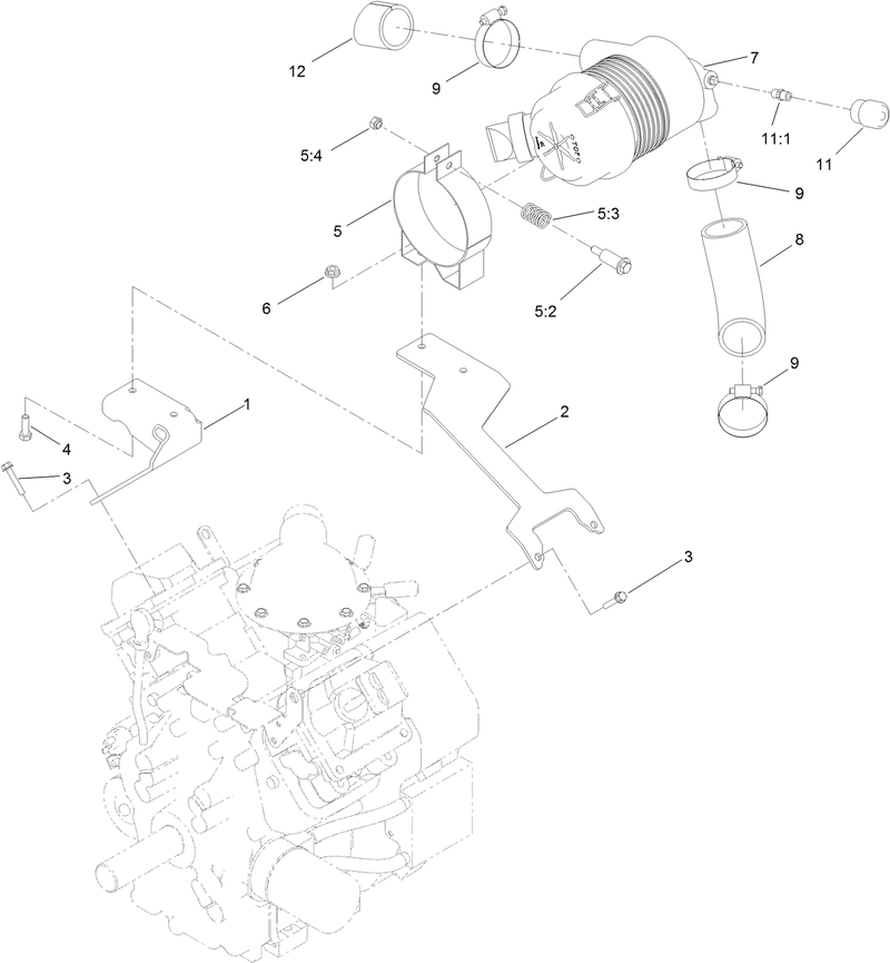 Air Cleaner Mount Assembly