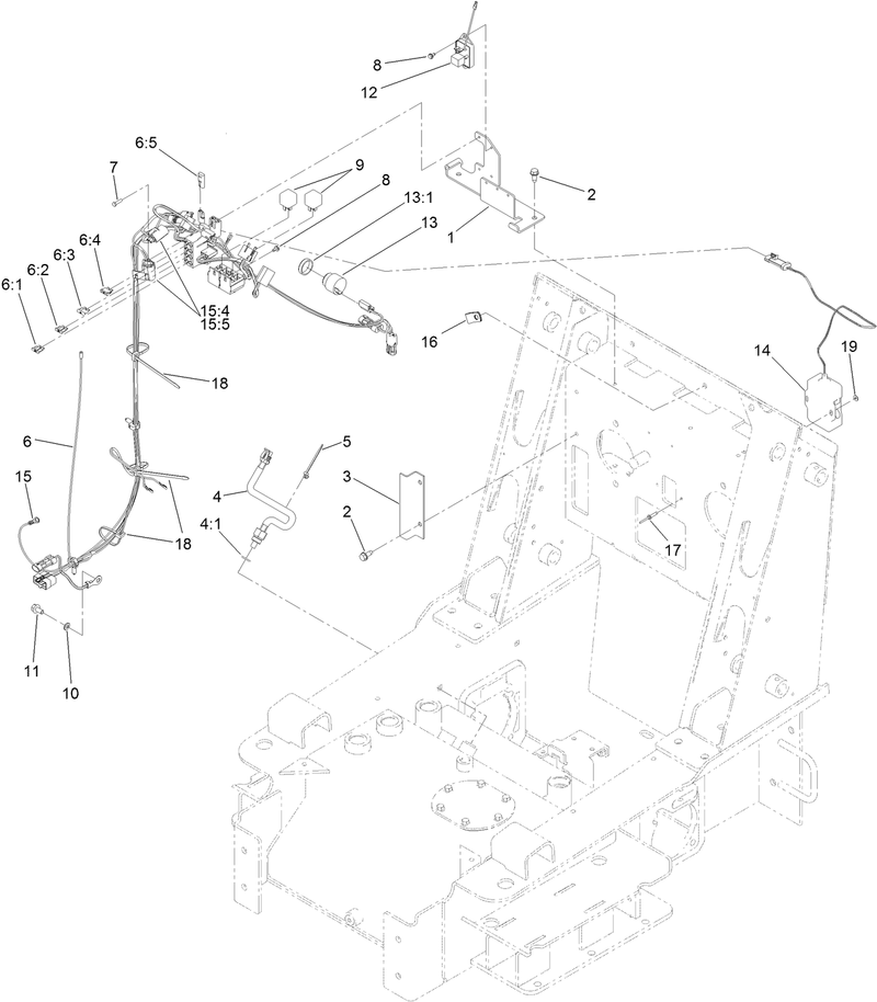 Wire Harness Temperature Sensor and Shield Assembly
