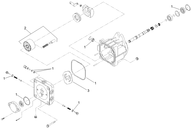 Hydraulic Pump Assembly No 106 5705 and 106 5706
