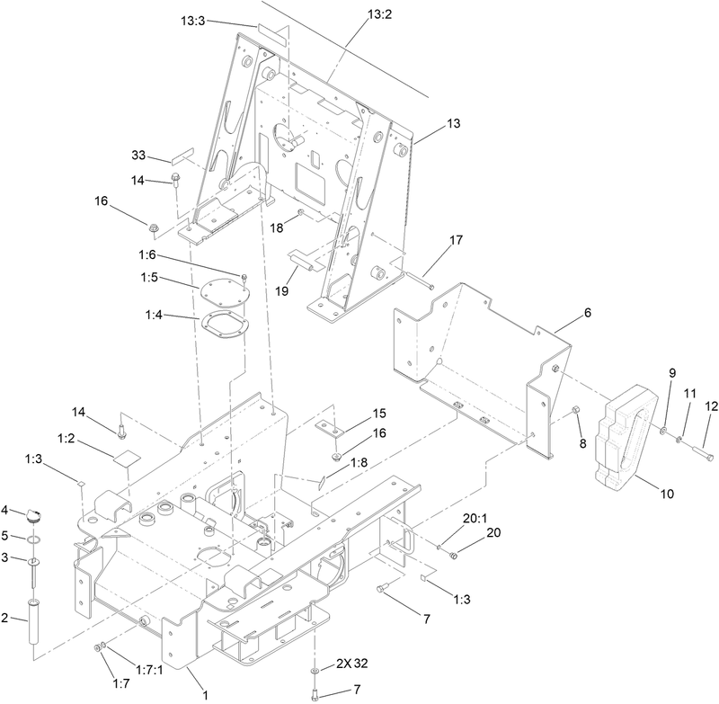 Main Frame Assembly