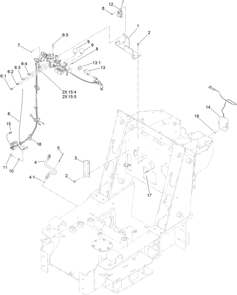 Wire Harness Temperature Sensor and Shield Assembly