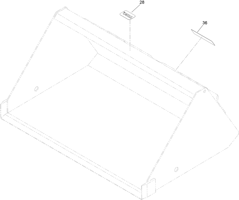 Bucket Decal Assembly