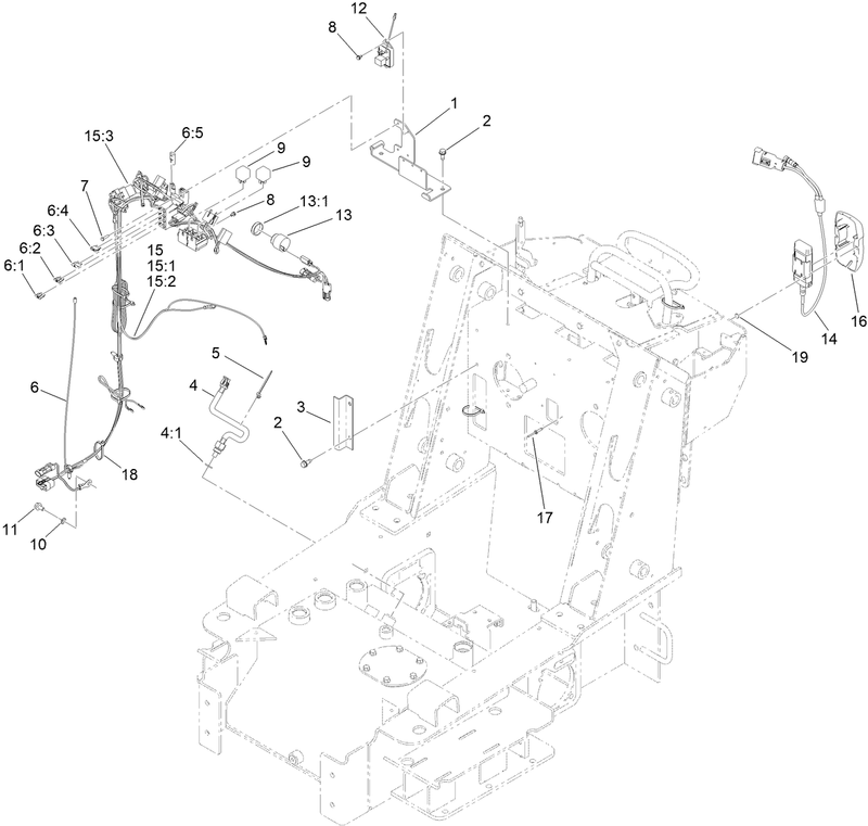 Wire Harness Temperature Sensor and Shield Assembly