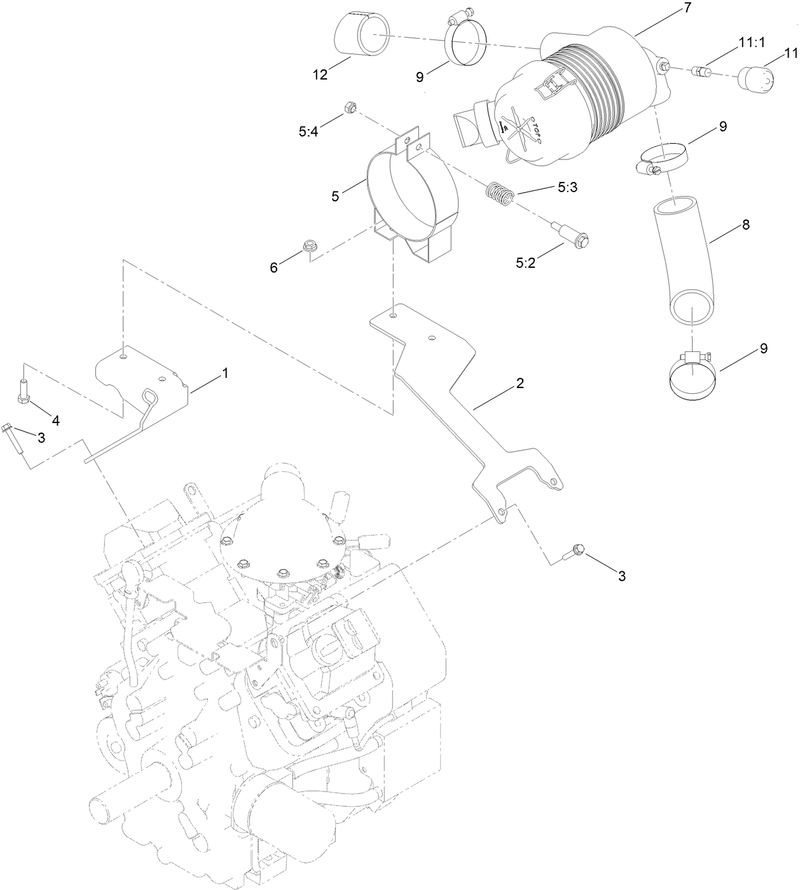 Air Cleaner Mount Assembly
