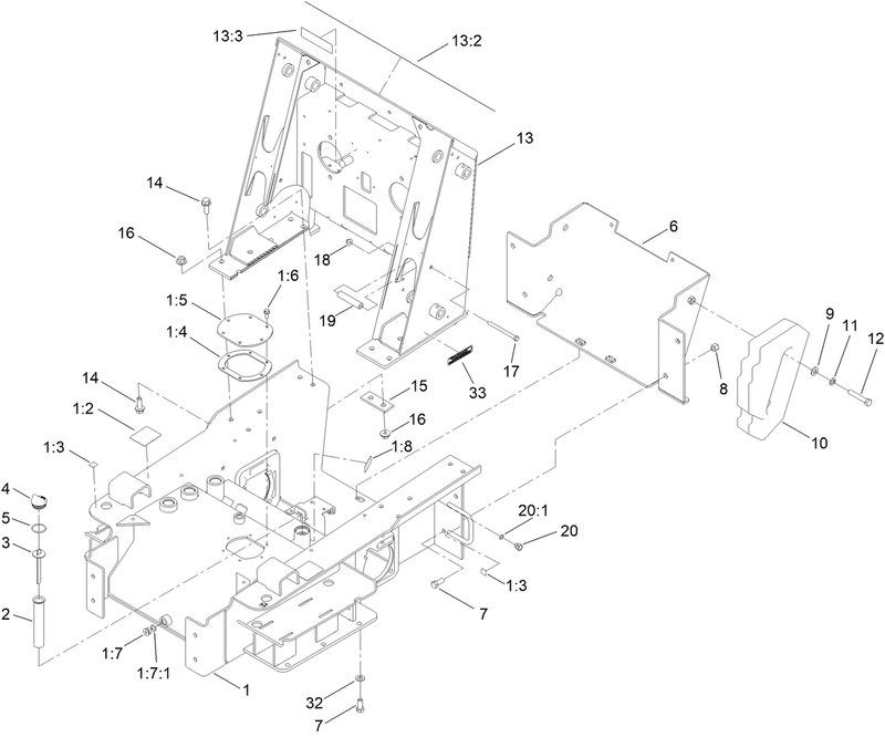 Main Frame Assembly