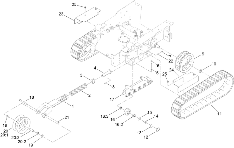 Track and Traction Assembly
