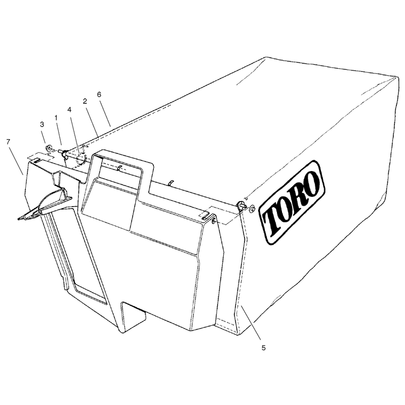 Grass Bag Assembly No 99-2535