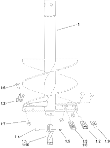 12 Inch Auger Assembly