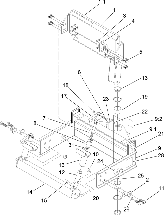 Main Mount Assembly