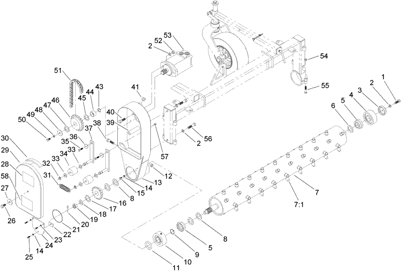 Drive and Roller Assembly